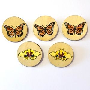 Handmade Butterfly Brooch Bundle